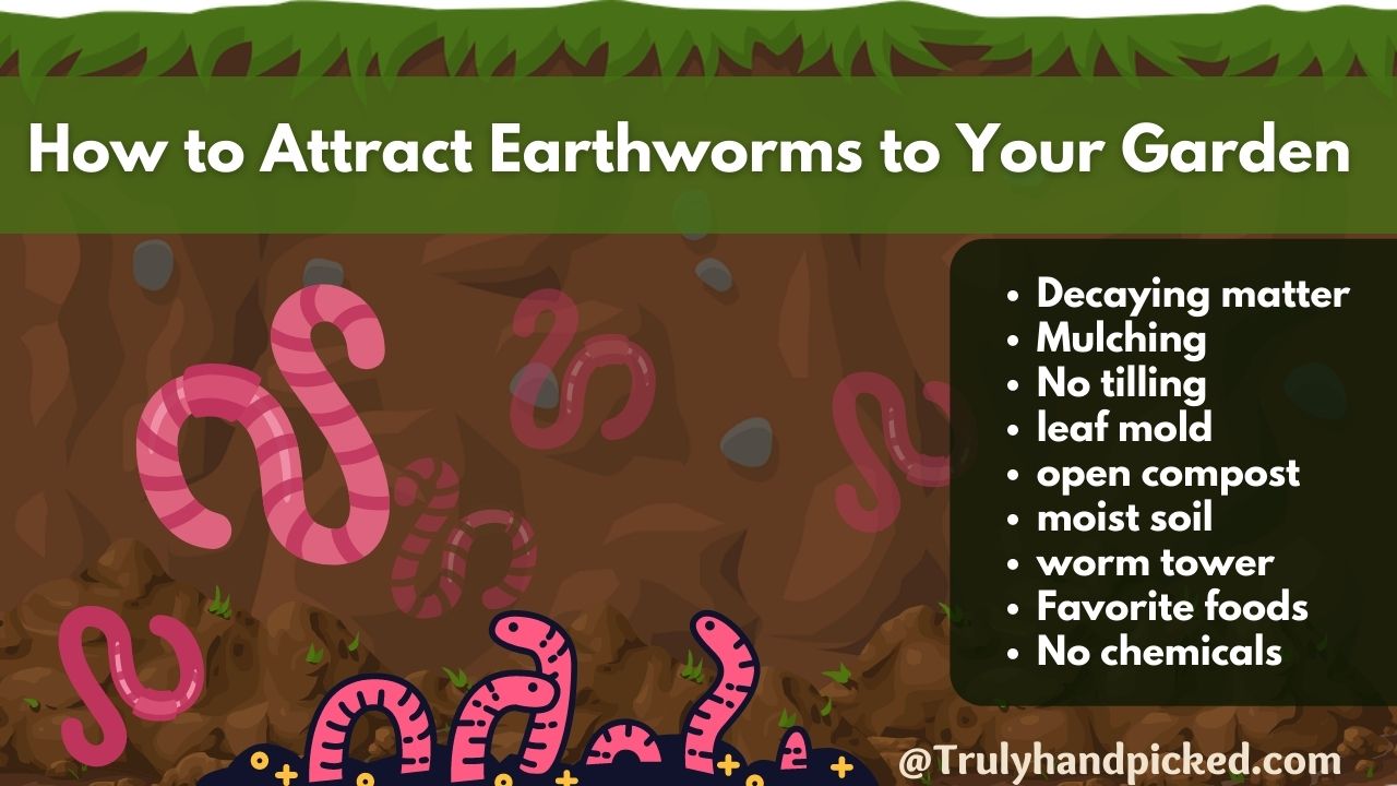 Quick ways to get earthworms to your organic garden