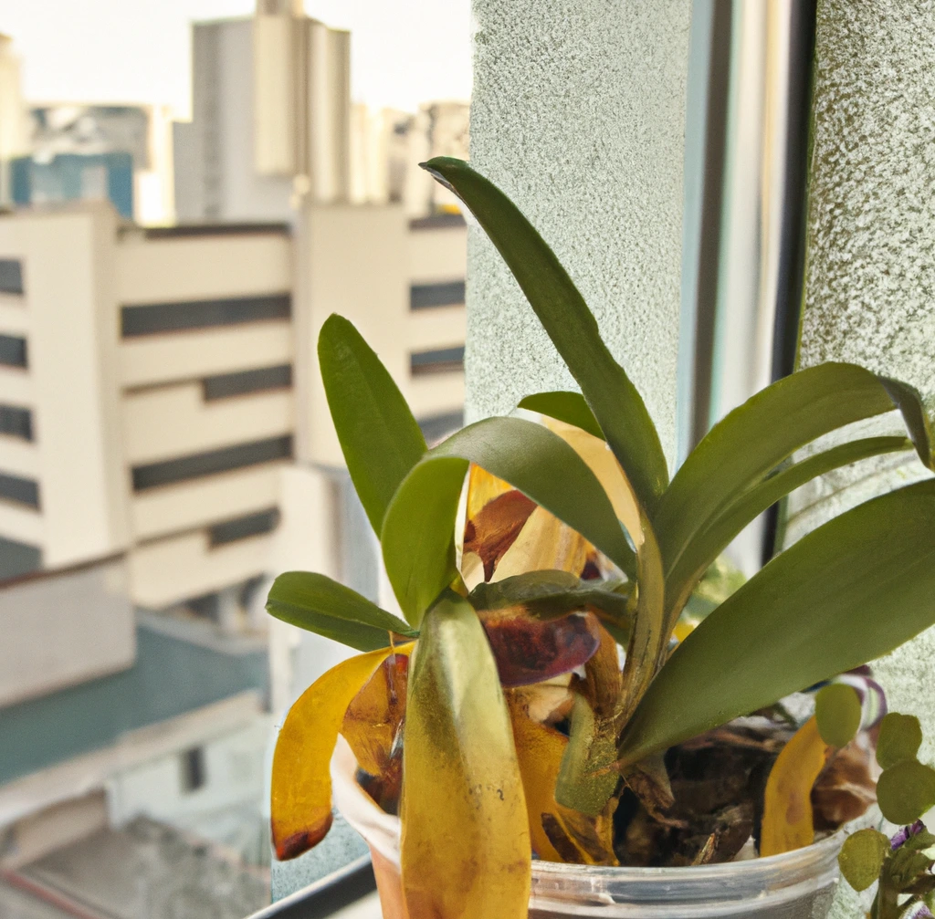Orchid Plant Care Yellowing Leaves